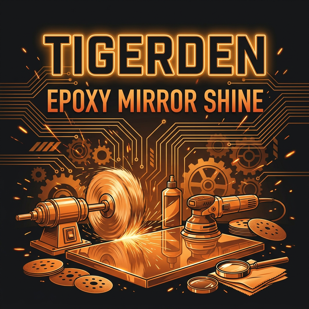Deep Dive: Finishing and polishing epoxy to a mirror shine